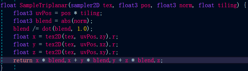 Custom Tri-planar logic graph part 1