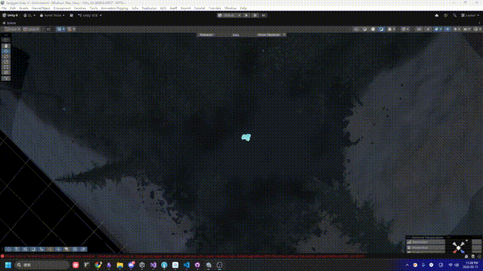 Animated visual result of the Spherize and Phase Shifting breathing effect